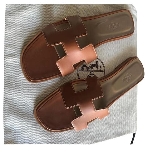 hermes sandalen braun|hermes schuhe damen.